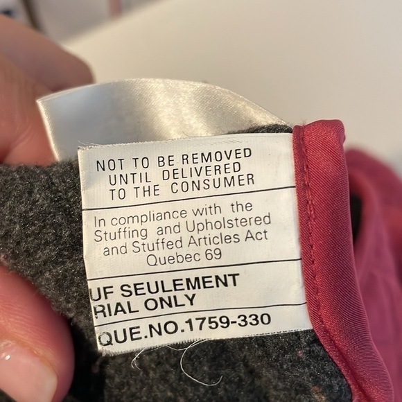 J. McLaughlin Women's Mauve Quilted Fleece Lined Full Zip Jacket Size Medium - Picture 14 of 14